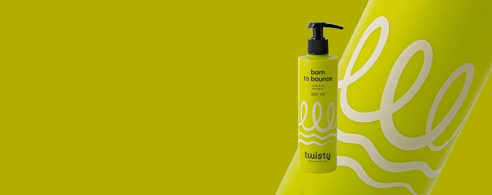 Kompozycja - Twisty moisturising shampoo for curly hair with urea and lactic acid