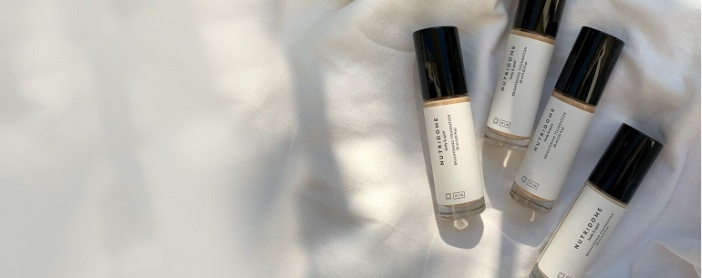 Kompozycja - Nutridome brightening moisturising foundation with hyaluronic acid for very fair skin
