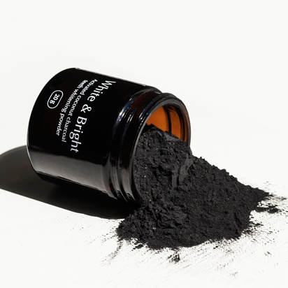 Kompozycja - Smilebite coconut charcoal teeth whitening powder