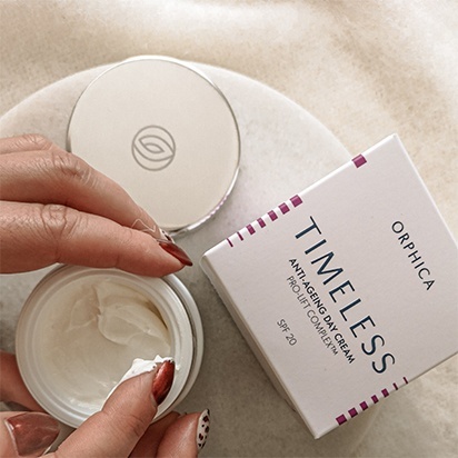 Kompozycja - Orphica Timeless day cream SPF 20 with a triple anti-wrinkle effect