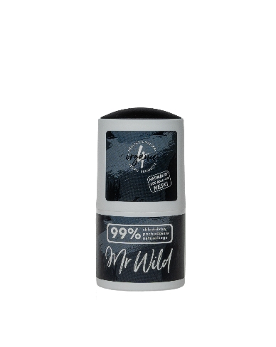 Naturalny dezodorant roll-on  o zapachu kawowym dla mężczyzn Mr Wild 4Organic